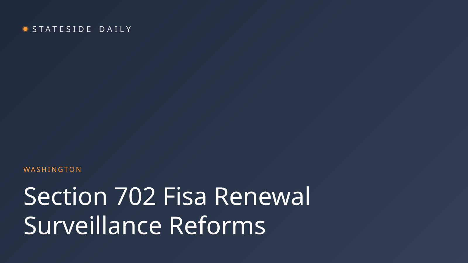 The FBI's Warrantless Surveillance Tool: What It Does, Why It Persists, and What's Changing